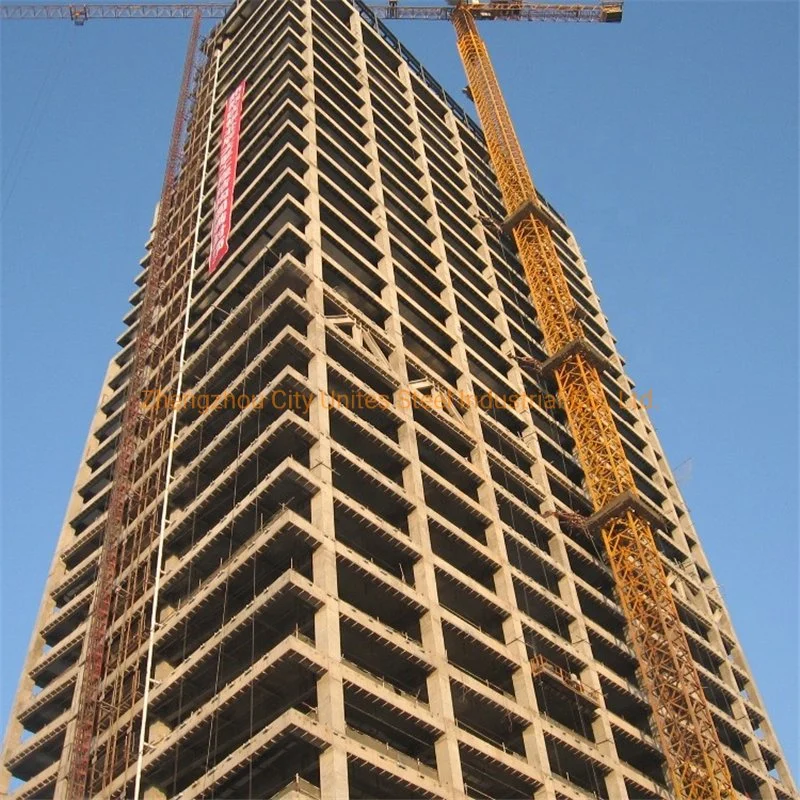 Anti-Seismic Prefabricated Steel Framed High-Rise Building Hotel Apartment